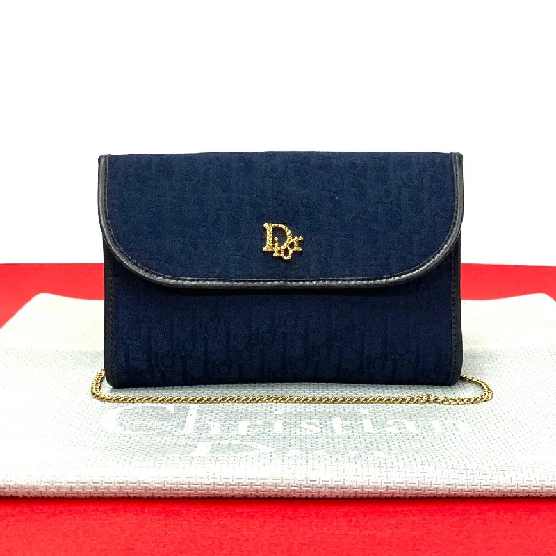 Dior Shoulder Bag canvas Navy