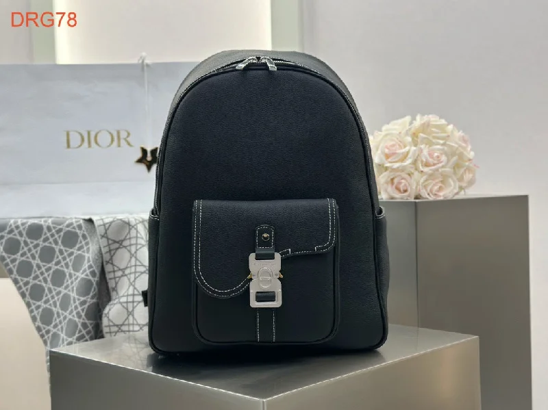 Dior Saddle zip backpack