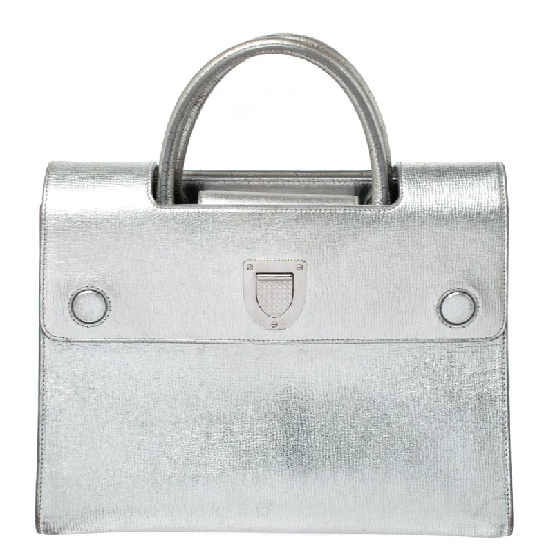 Dior Metallic  Leather Medium Diorever Bag