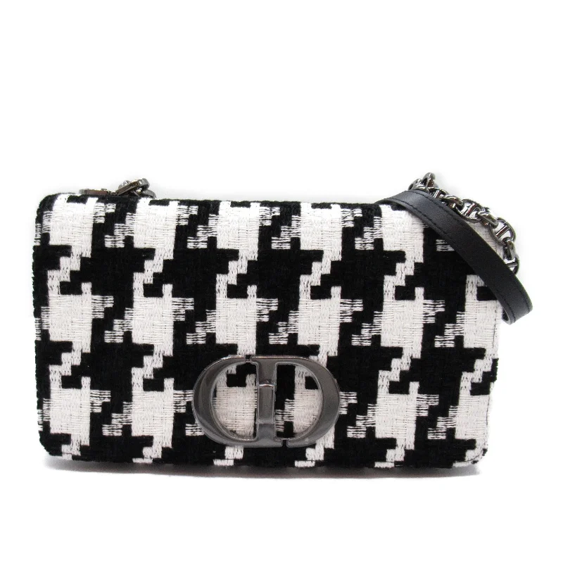 Dior Canvas Shoulder Bag Black/White