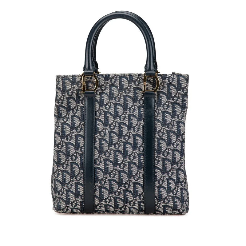 Dior Trotter Mini Tote Bag Leather Jacquard