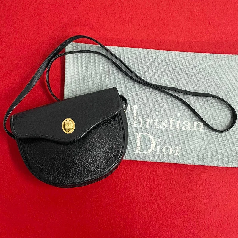 Dior Shoulder Bag leather black