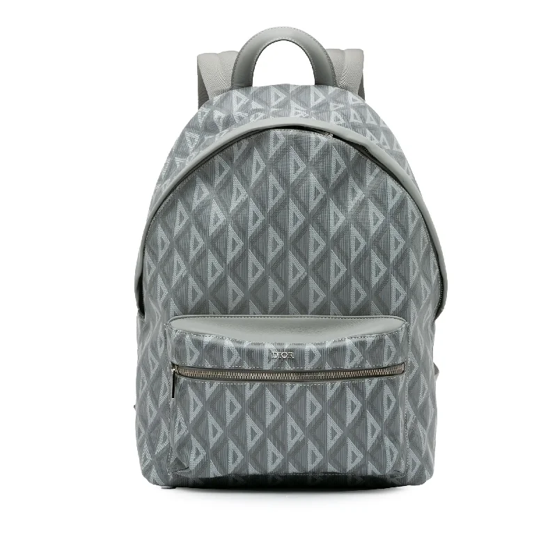 Dior CD Diamond Rider Zipped Backpack (SHG-MV8U3H)