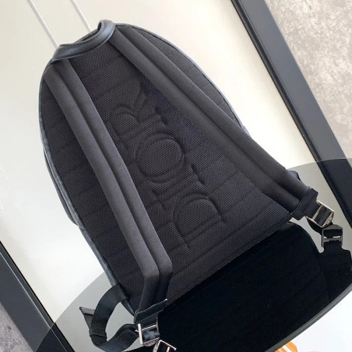 Dior Rider Backpack Dior Black CD Diamond Canvas