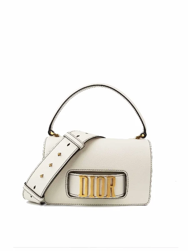 Christian Dior White DIor Shoulder Bag