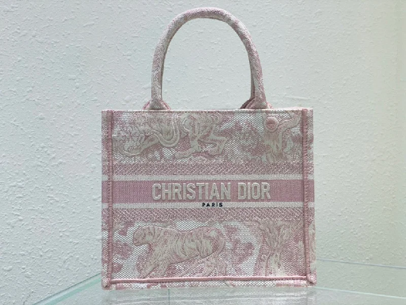 Christian Dior Small Book Tote Pink, For Women