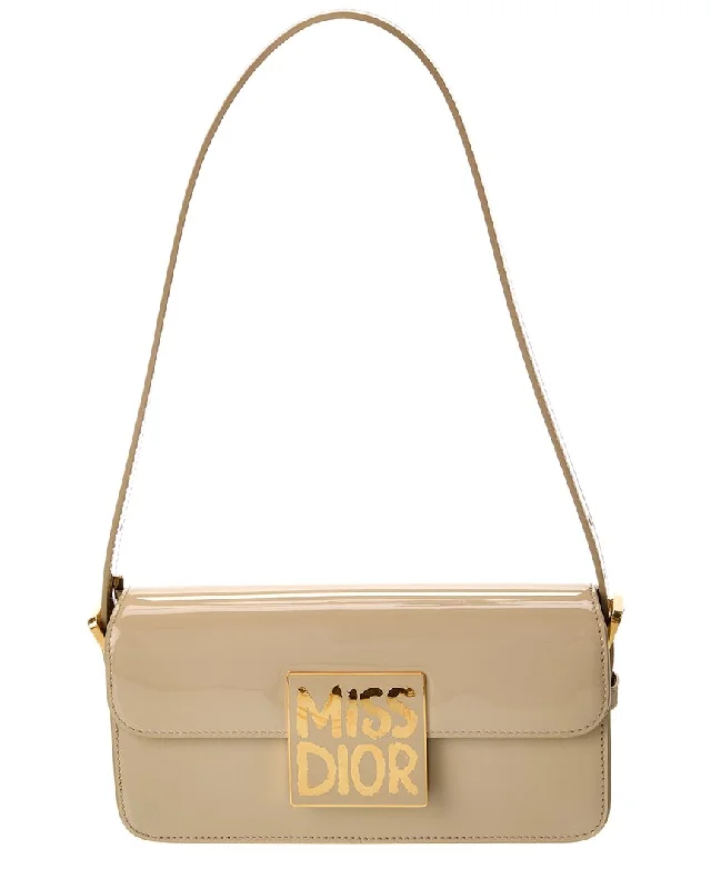 Dior Miss Dior Patent Flap Bag