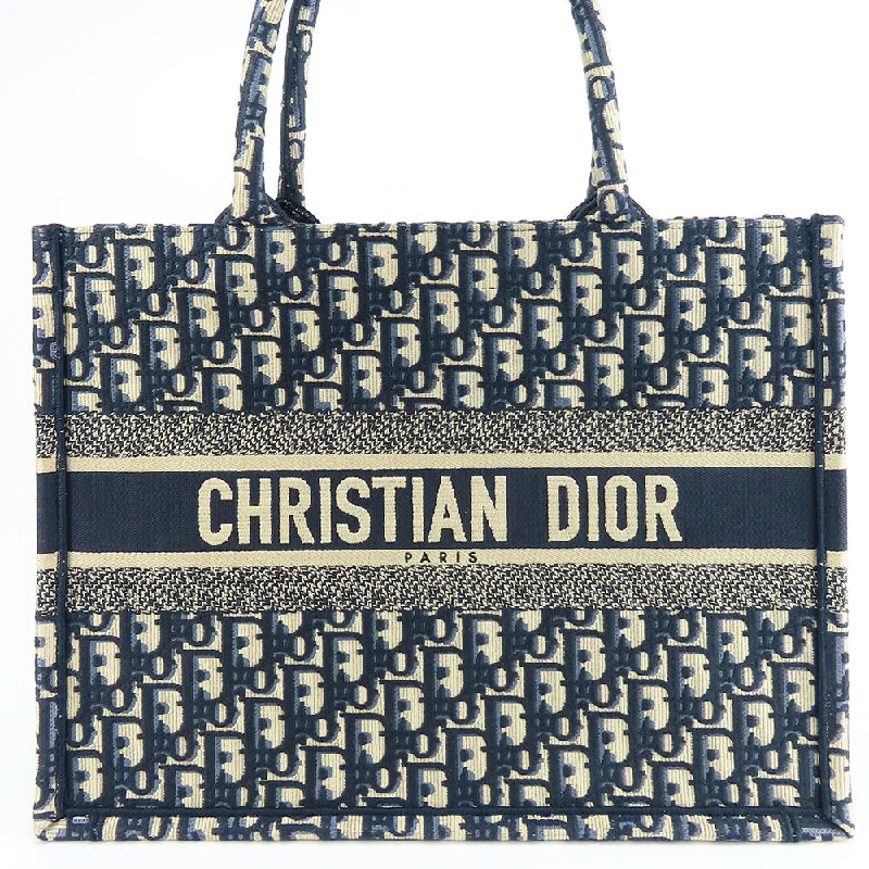 Christian Dior Medium Book Tote Oblique Canvas