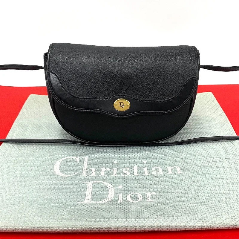 Dior Shoulder Bag leather black