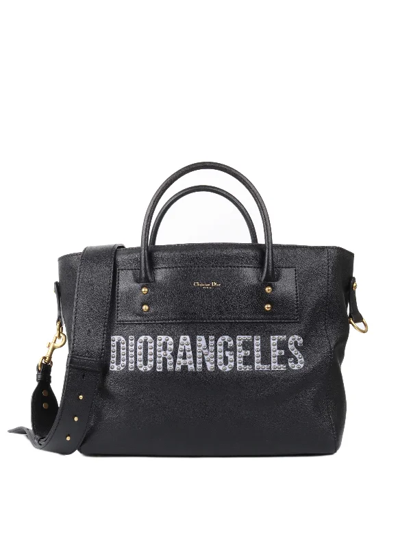 Dior Diorangeles Studded Leather Tote.