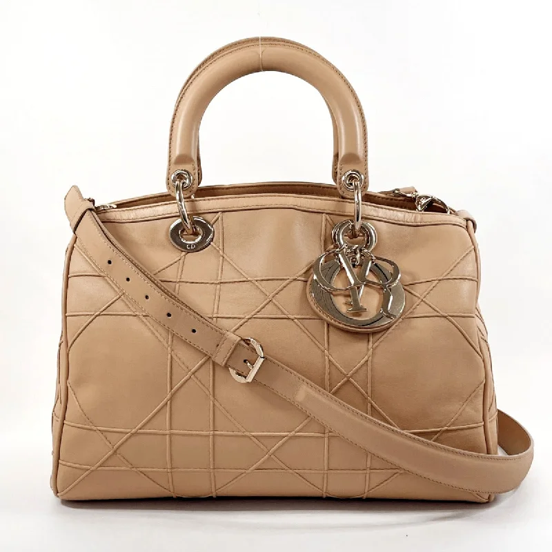 Dior Handbag lambskin beige Canage Granville