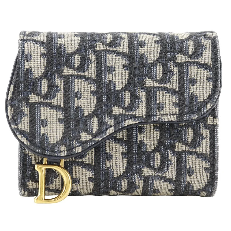 Dior Saddle  Canvas Wallet  (Pre-Owned)