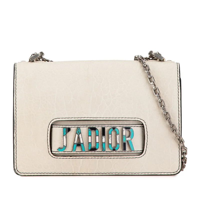 Dior J'ADIOR Logo Chain Leather Shoulder Bag