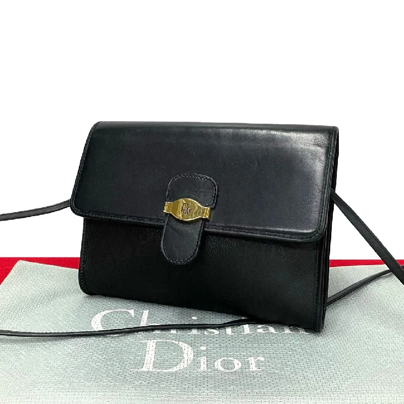 Dior Shoulder Bag leather black