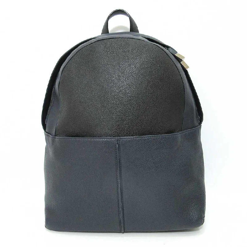 Dior Homme Leather Backpack Dark Navy