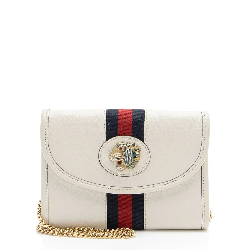 Gucci Calfskin Rajah Mini Flap Bag (SHF-ofd1Mc)