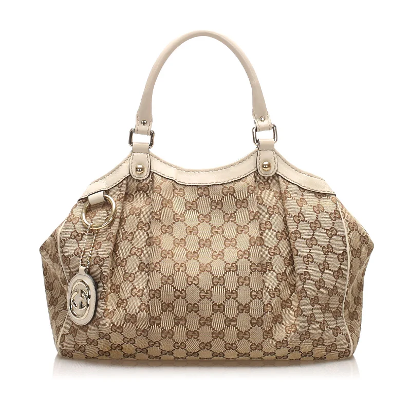 Gucci GG Canvas Sukey Tote Bag