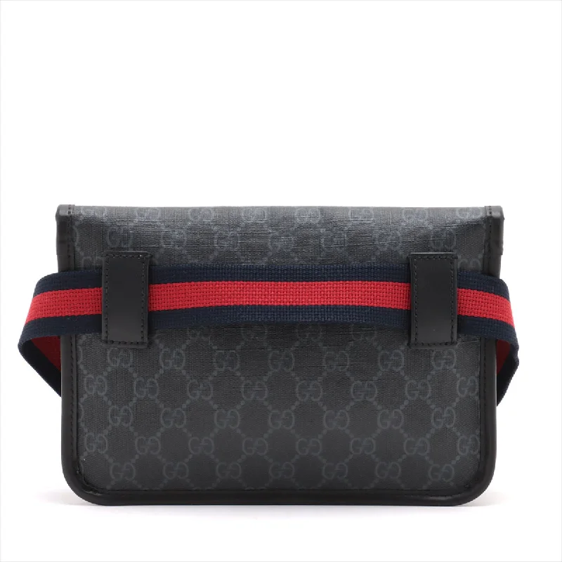 Gucci GG Supreme Body Bag Black 598113