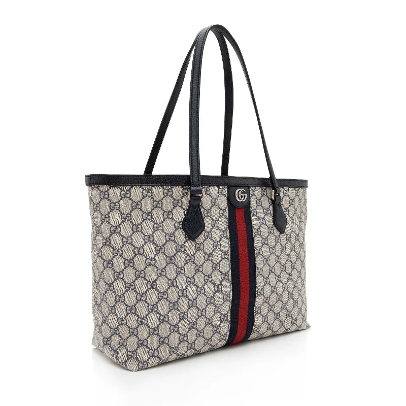 Gucci GG Supreme Ophidia Medium Shopping Tote