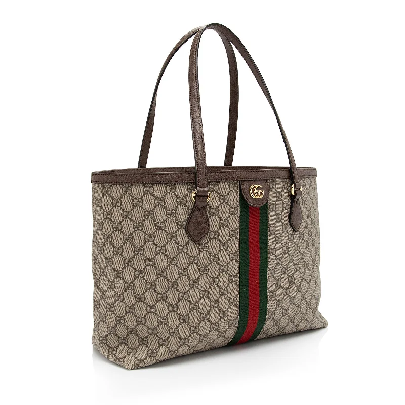 Gucci GG Supreme Ophidia Medium Shopping Tote