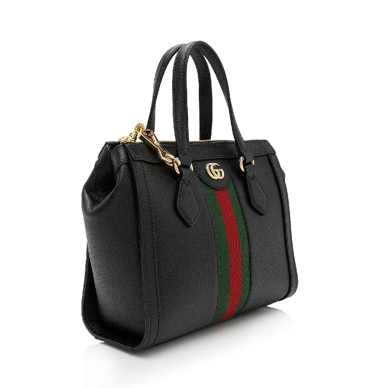 Gucci Leather Ophidia Small Tote