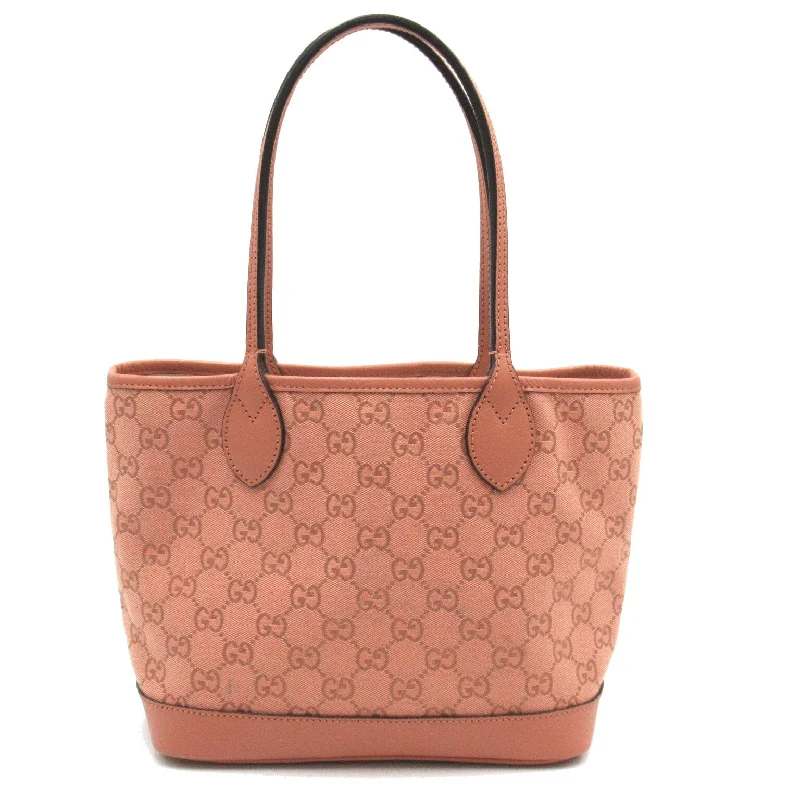 Gucci Ophidia GG Small Tote Bag GG Canvas  Pink 742102