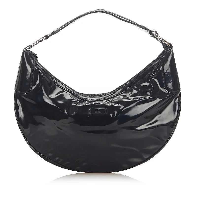 Gucci Patent Leather Hobo Bag (SHG-18215)