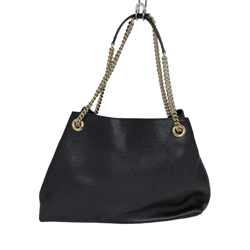 Gucci Pebbled Calfskin Soho Chain Tote