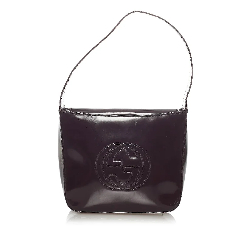 Gucci Soho Patent Leather Shoulder Bag (SHG-28847)