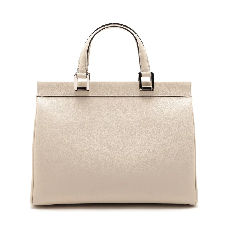 Gucci Zumi Leather Tote Bag Beige 564714