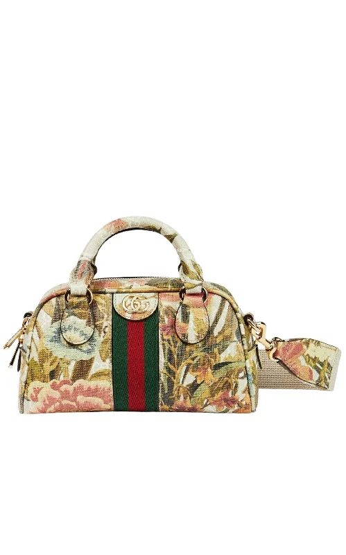 Ophidia GG Floral Shoulder Mini Bag