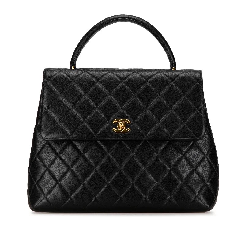 Chanel Caviar Kelly Top Handle Bag (SHG-sVKz6Q)