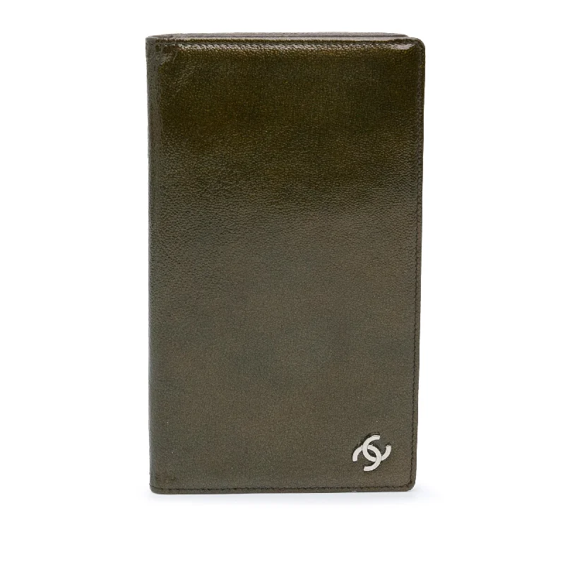 Chanel CC Calfskin Bifold Wallet (SHG-CUFpzY)