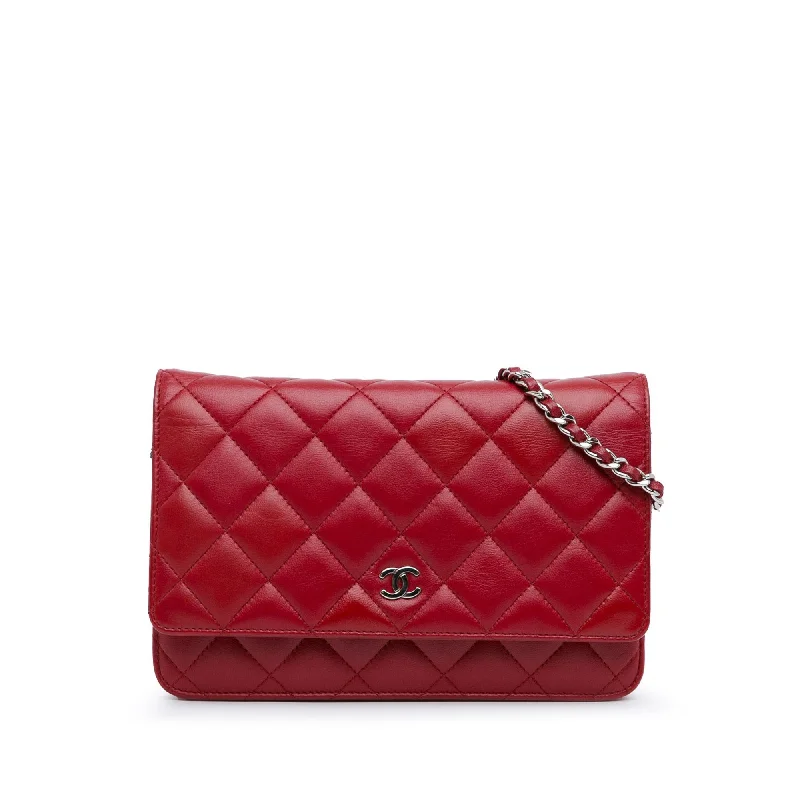 Chanel Classic Lambskin Wallet on Chain (SHG-9jdyPo)