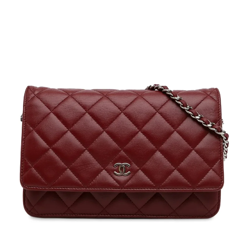 Chanel Classic Lambskin Wallet on Chain (SHG-CGrxCN)