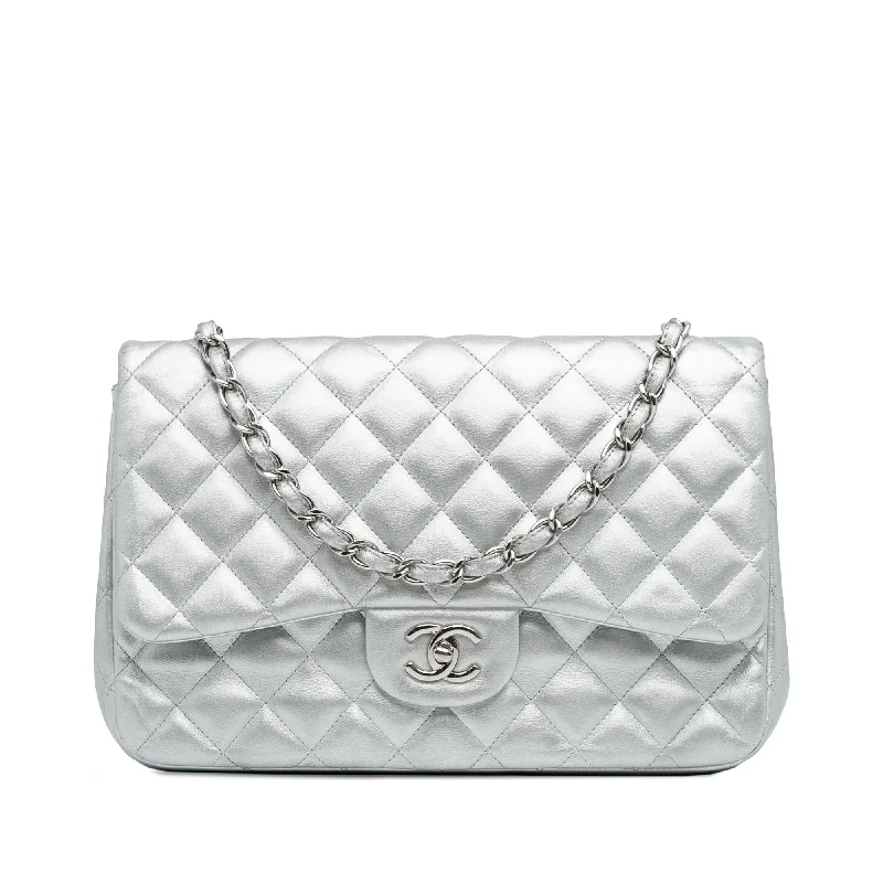 Chanel Jumbo Classic Lambskin Single Flap (SHG-jnZgY3)