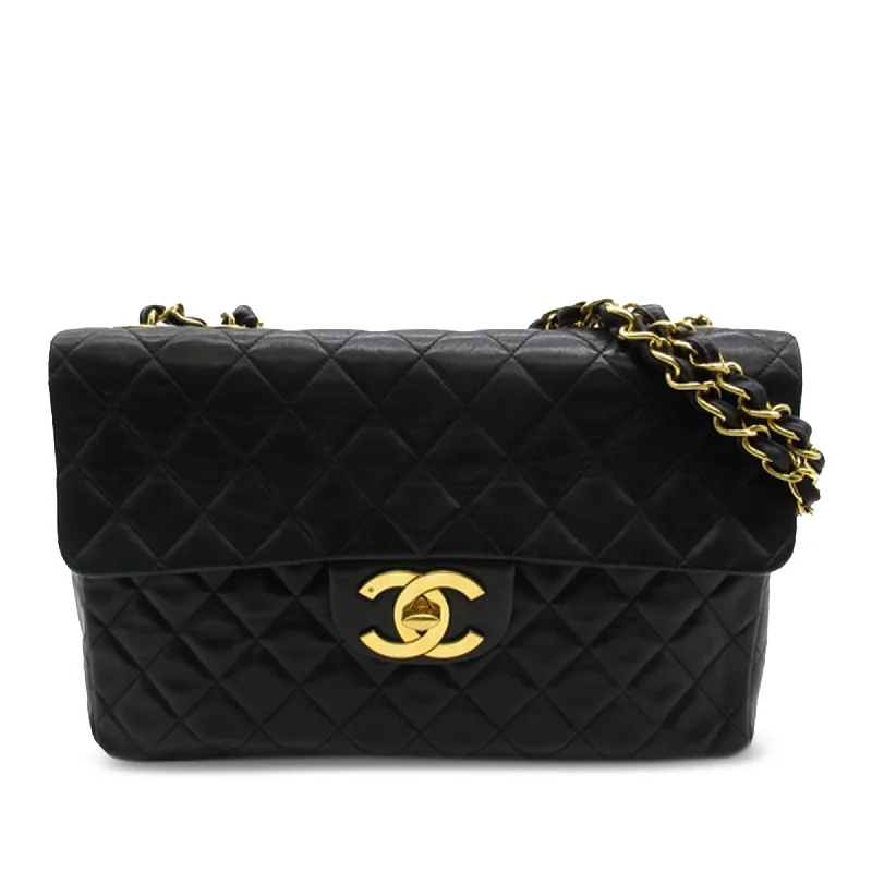 Chanel Jumbo XL Classic Lambskin Maxi Single Flap (SHG-yE27Fd)