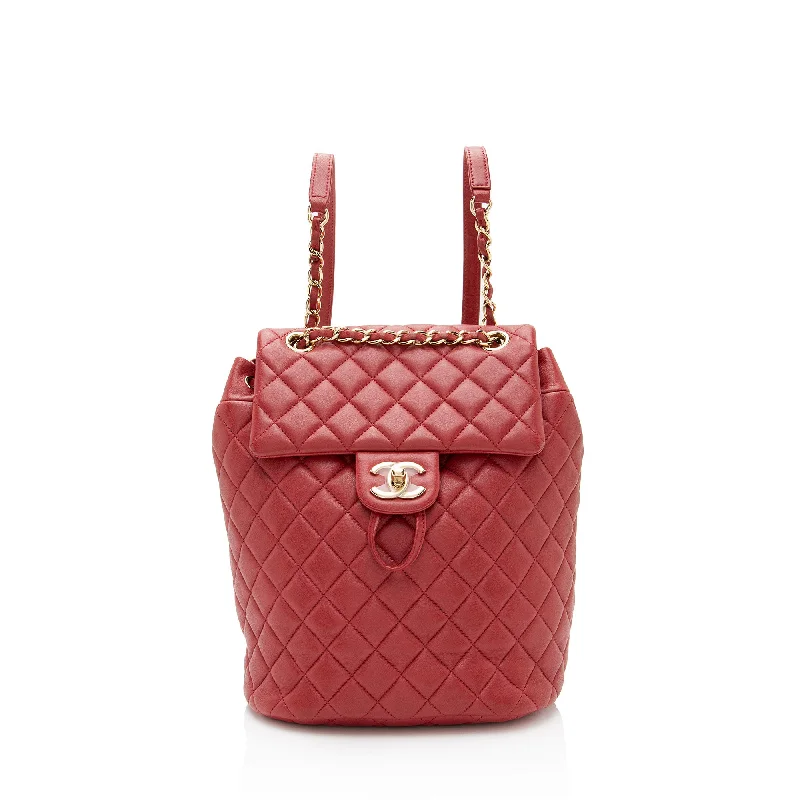 Chanel Lambskin Urban Spirit Small Backpack (SHF-9k25Fy)