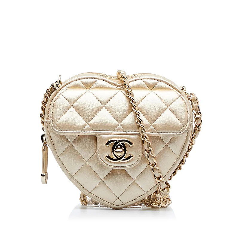 Chanel Mini CC in Love Heart Crossbody (SHG-gndZY5)