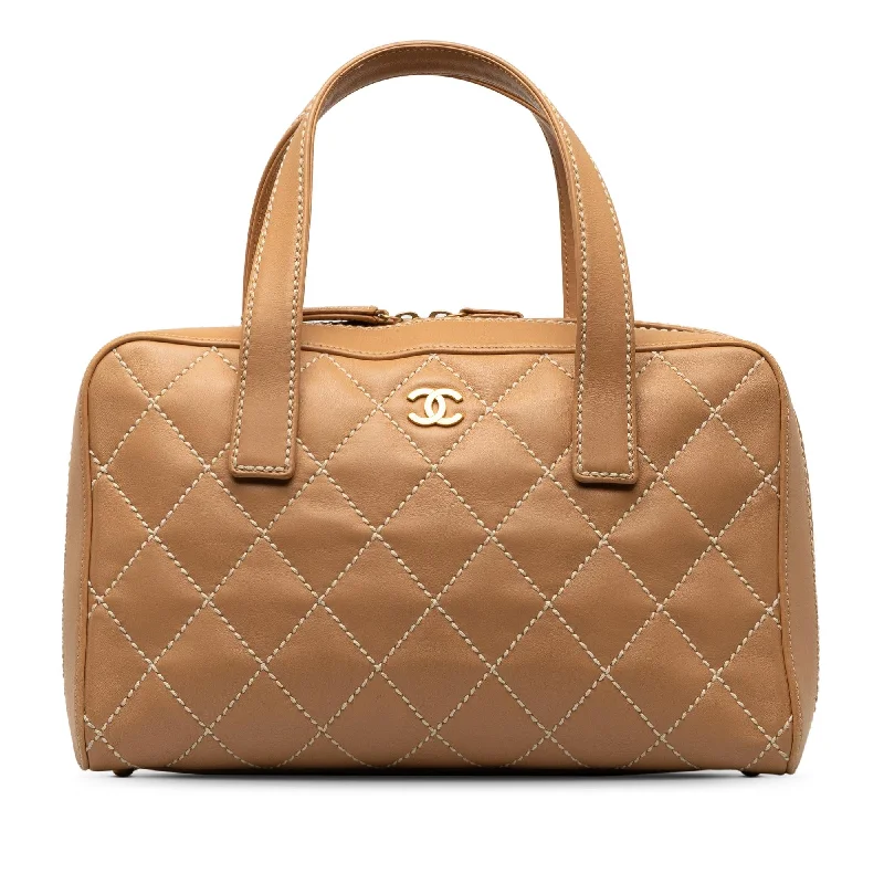 Chanel Wild Stitch Lambskin Handbag (SHG-X7qxHU)