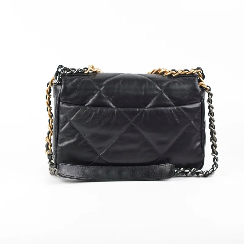 Chanel 19 Small Black Crossbody - Series 19