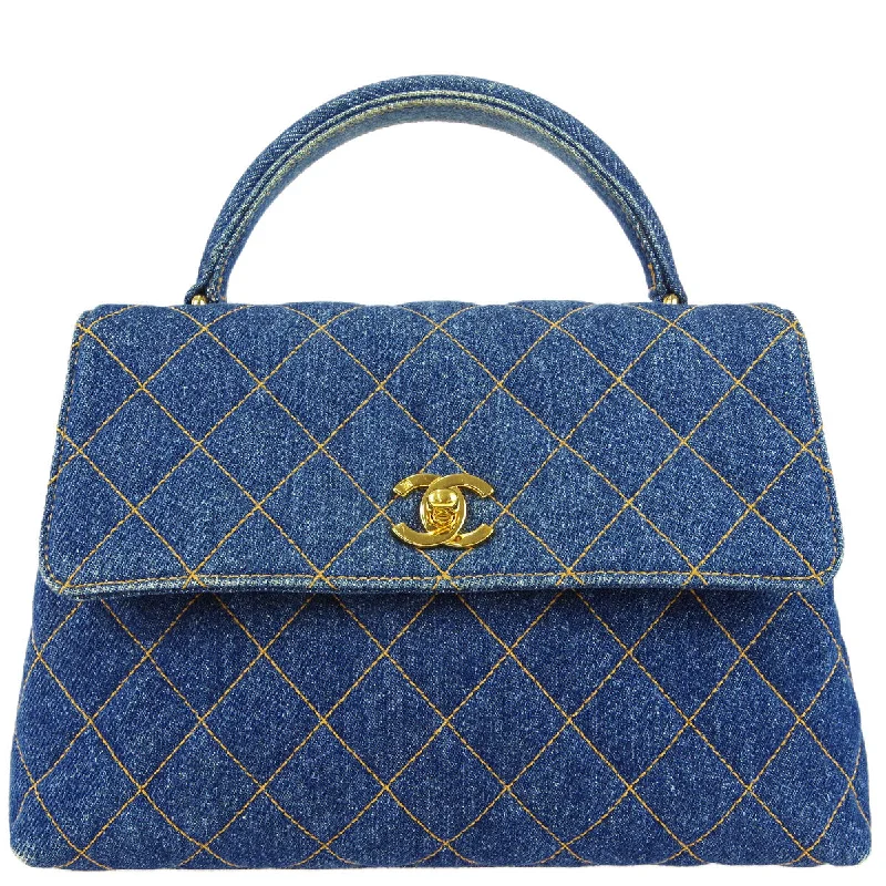 Chanel * Kelly Handbag Denim