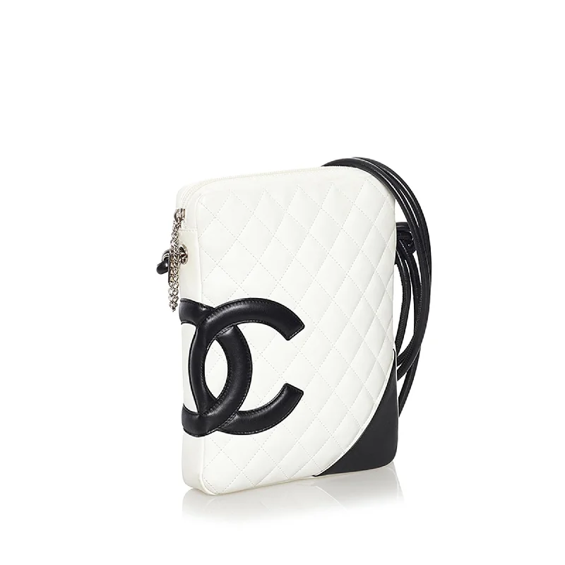 Chanel Cambon Ligne Lambskin Leather Crossbody (33615)