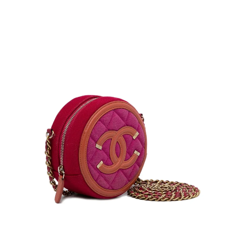 Chanel CC Filigree Jersey Crossbody Bag (ayanHz)