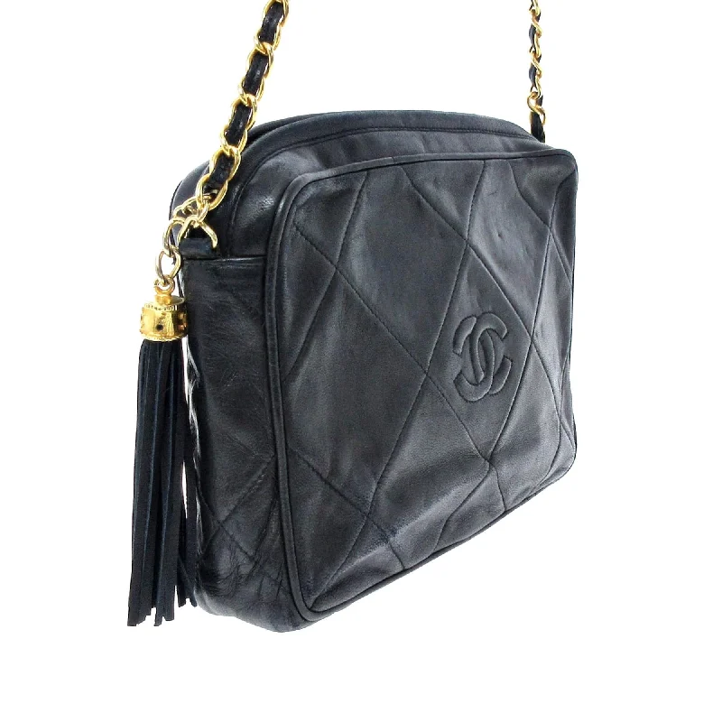 Chanel CC Timeless Lambskin Leather Crossbody Bag (31166)