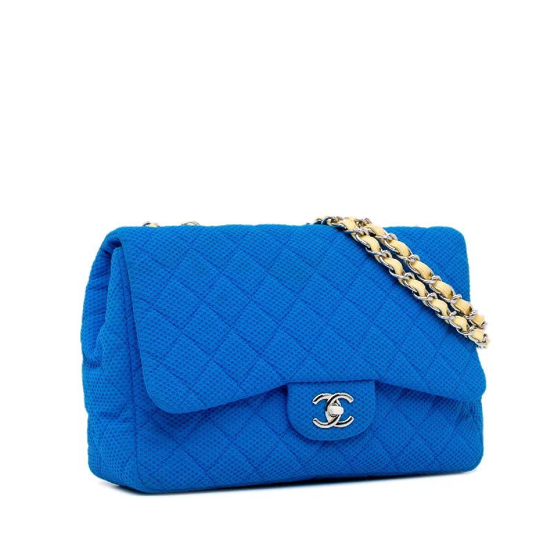 Chanel Jumbo Classic Jersey Single Flap (vOf3cS)