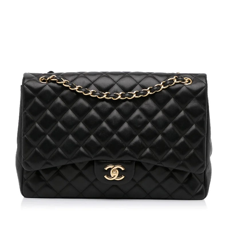 Chanel Maxi Classic Lambskin Single Flap (Jma1dB)