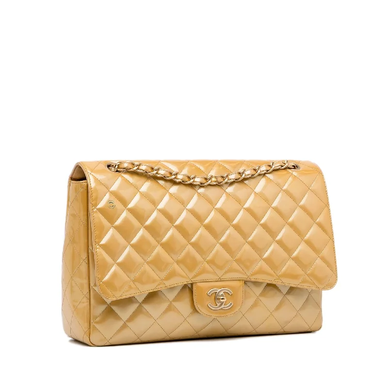 Chanel Maxi Classic Patent Single Flap (k2qrcs)