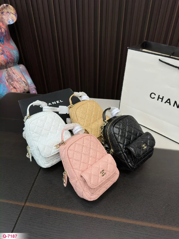 Chanel mini backpack bag