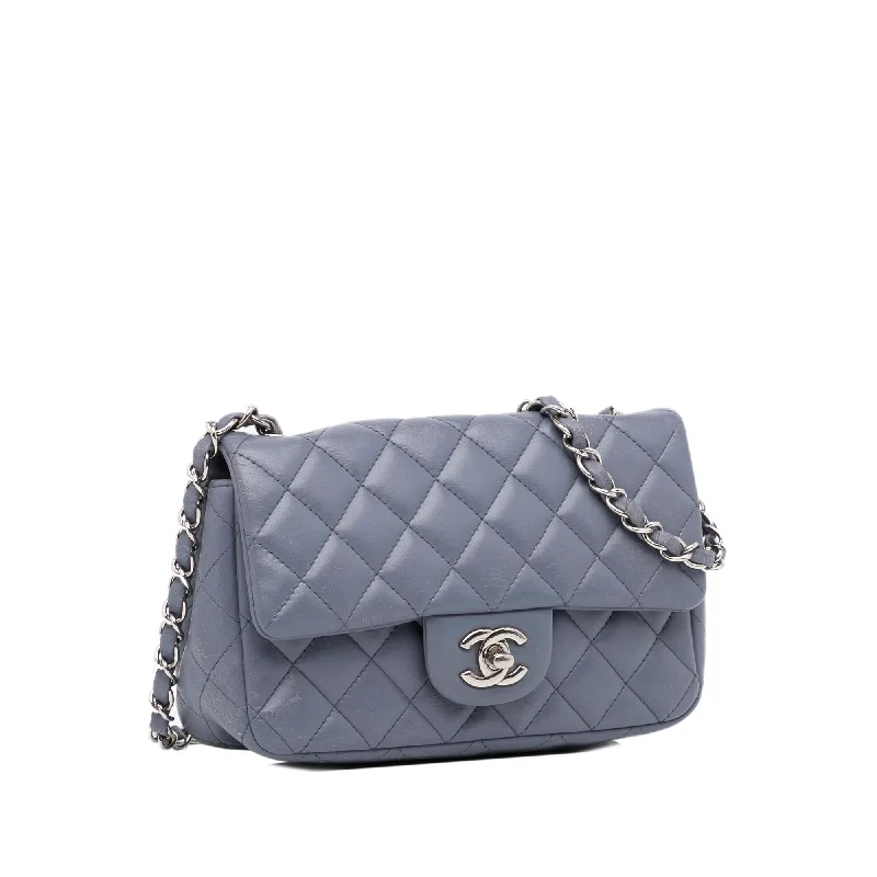 Chanel Mini Classic Lambskin Rectangular Single Flap (AtVZUj)